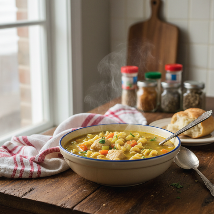 Slow Cooker Chicken Noodle Soup