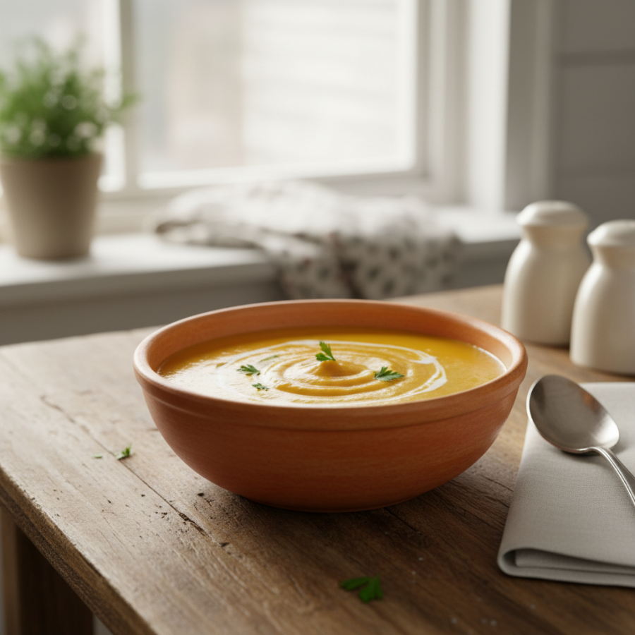 Slow Cooker Butternut Squash Soup