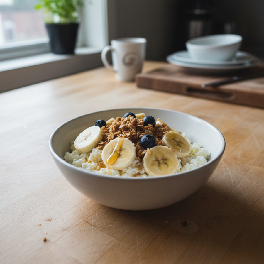 Cottage Cheese Breakfast Bowl