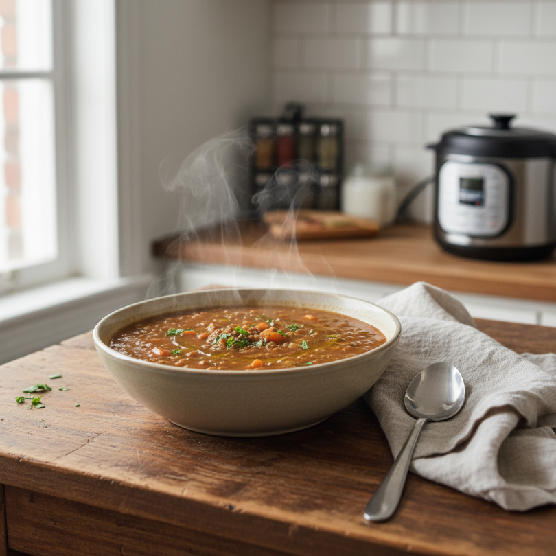 Instant Pot Lentil Soup