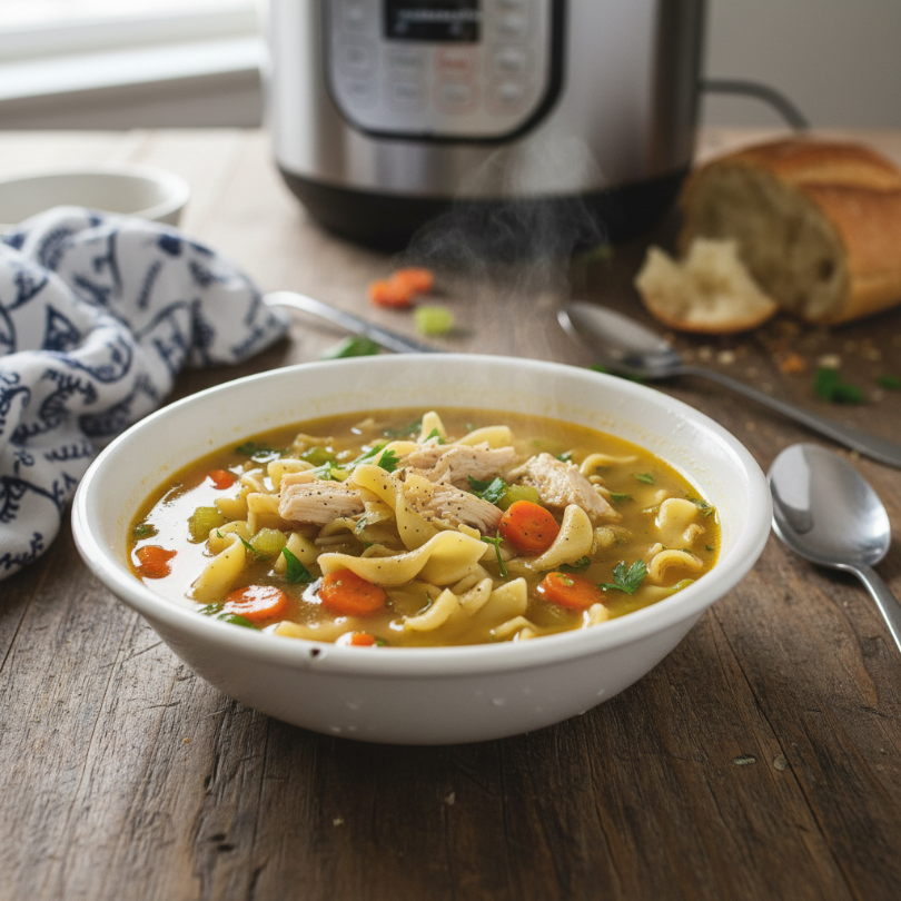 Instant Pot Chicken Noodle Soup