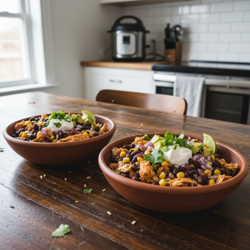 Instant Pot Burrito Bowls