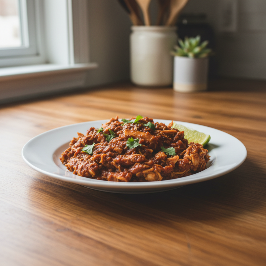 3-Ingredient Crockpot Mexican Chicken