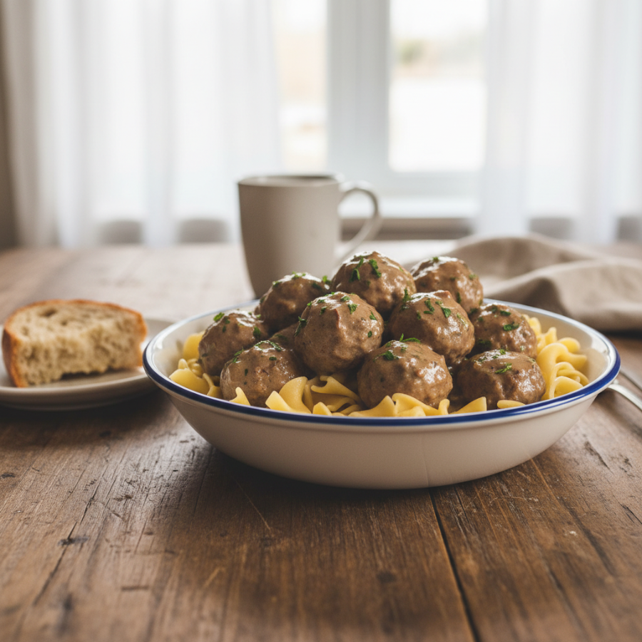 Crock Pot Swedish Meatballs