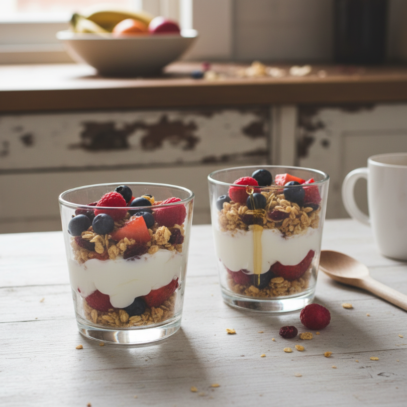 Greek Yogurt Parfaits