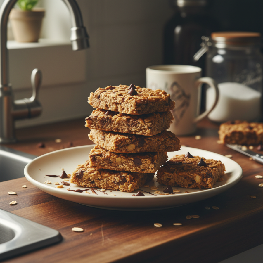 No-Bake Peanut Butter Oatmeal Bars