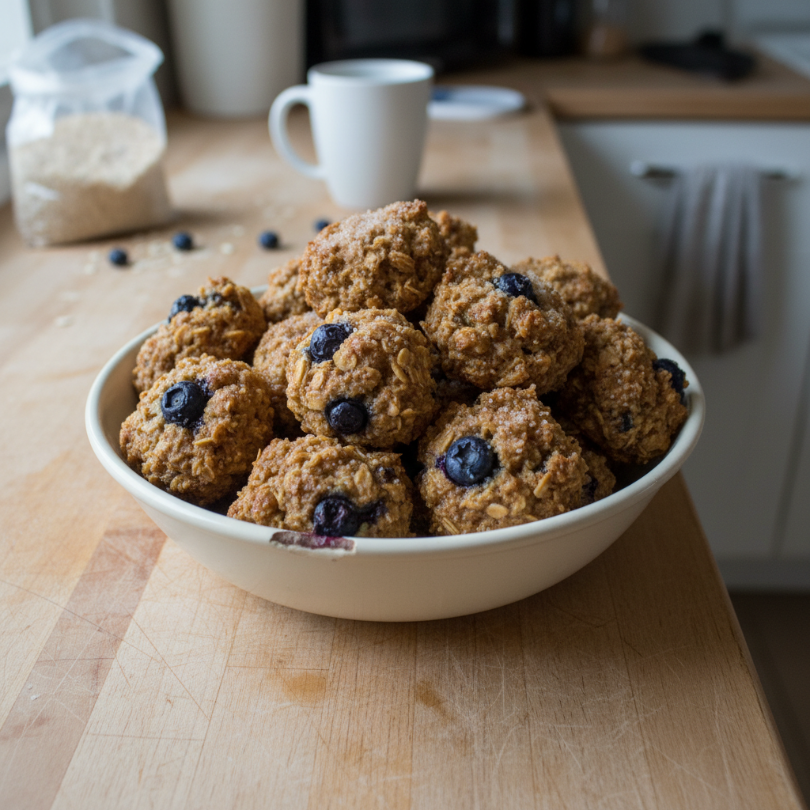 Blueberry Muffin Lactation Bites