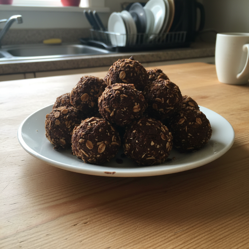 No Bake Brownie Lactation Bites