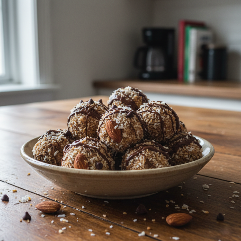 Almond Joy Lactation Bites