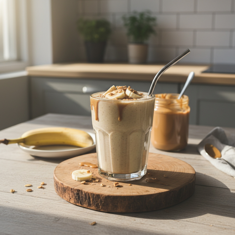 Peanut Butter Banana Smoothie